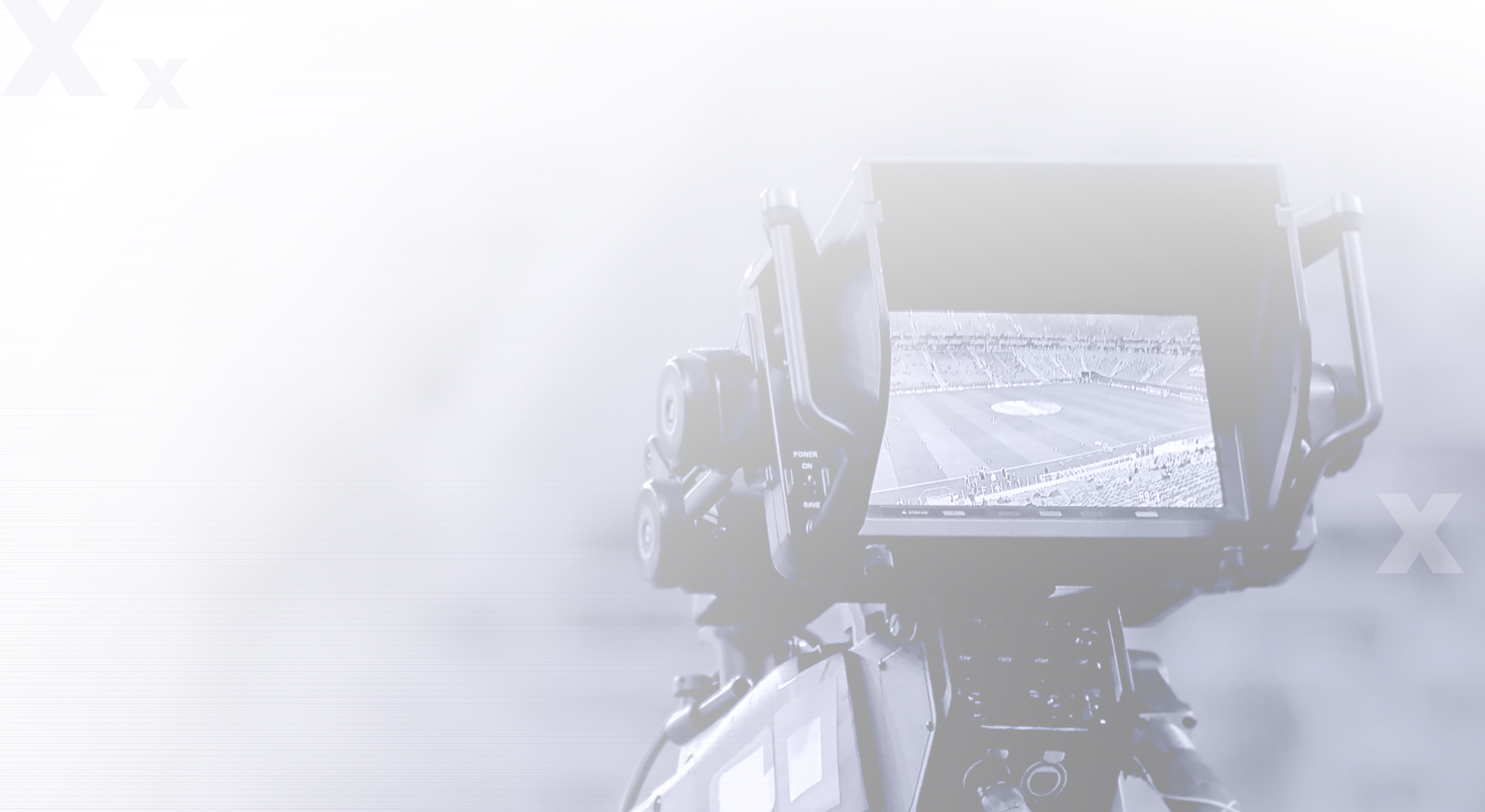 Audiovisual Media Rights Portfolio decorative camera background