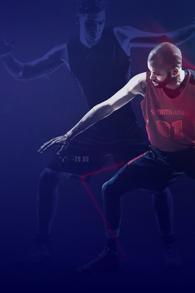 Decorative basketball header