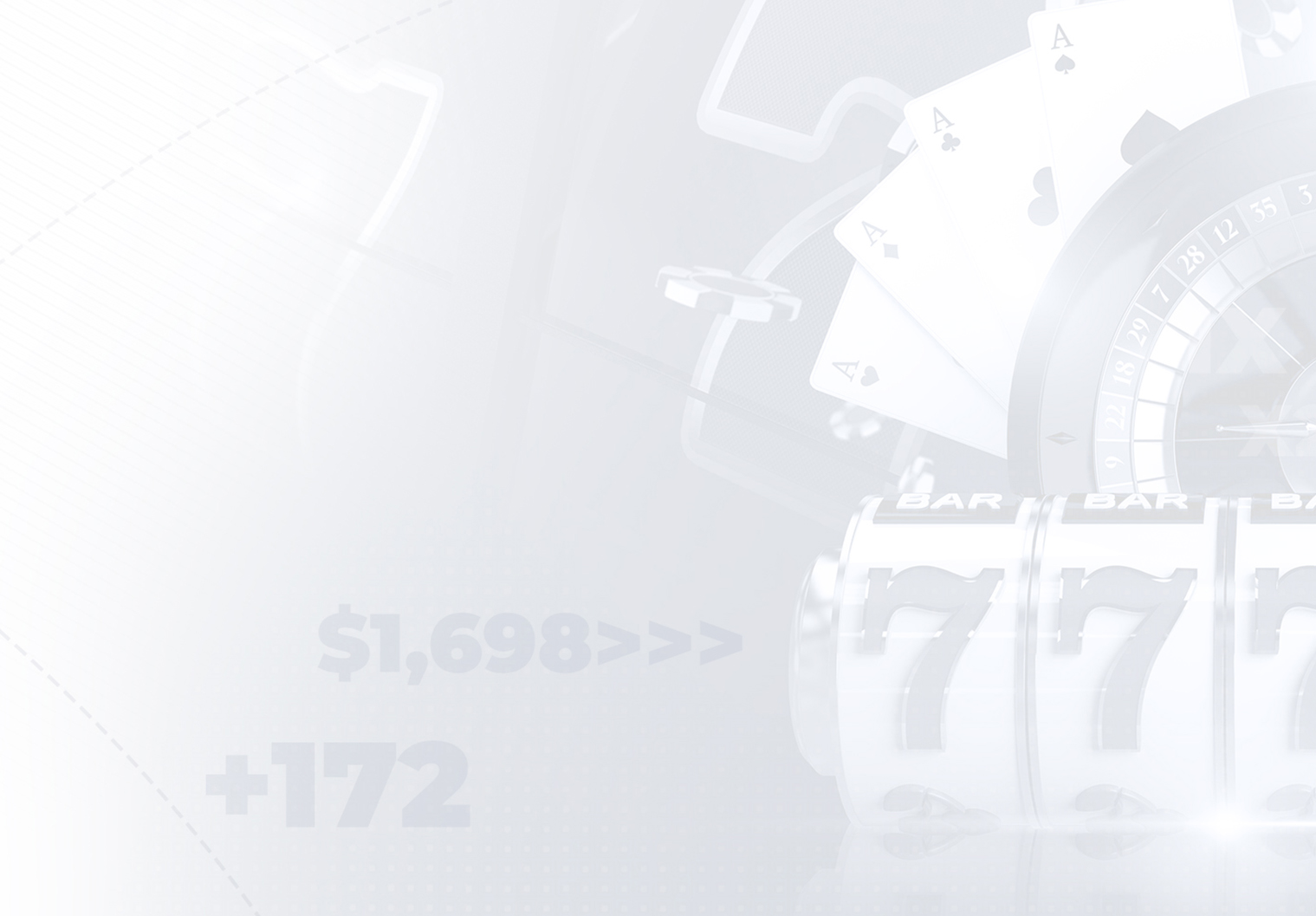 Decorative casino background