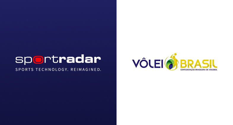 sportradar confederacao brasileira volei logo